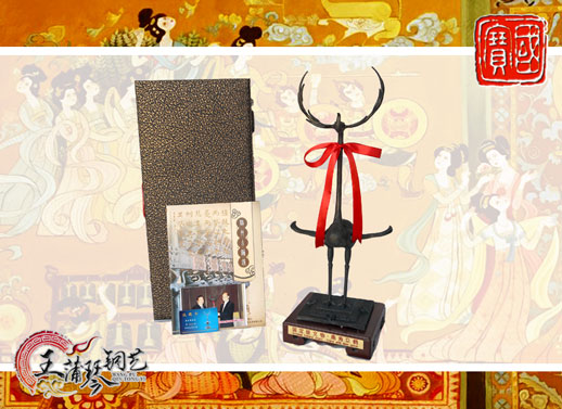 鹿鶴、鹿角立鶴、國寶級文物、隨州市標(biāo)、八藝節(jié)標(biāo)志、隨州特色禮品
